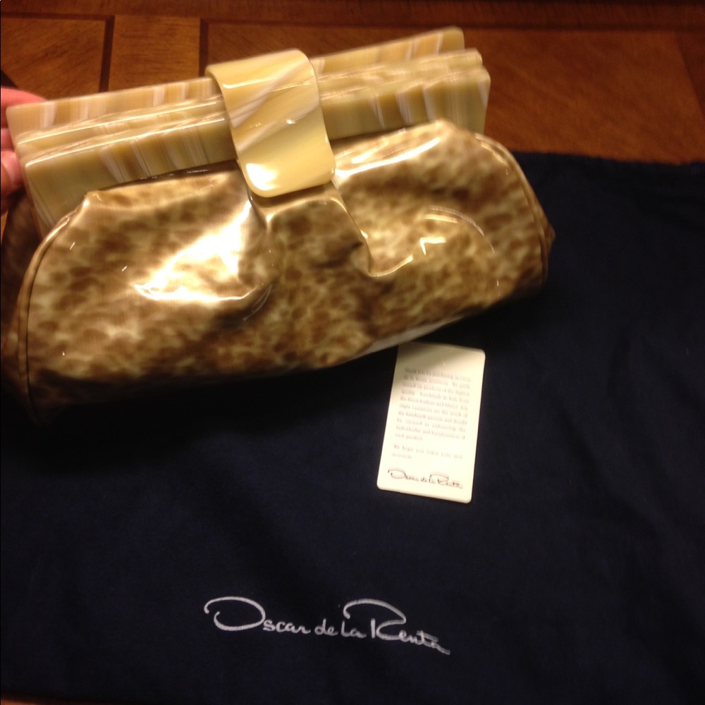 Oscar De La Renta clutch